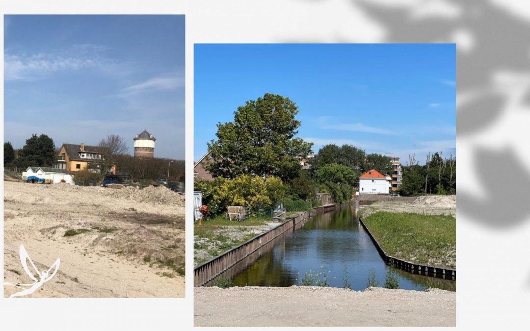 Werk in uitvoering in Achter de Duinen