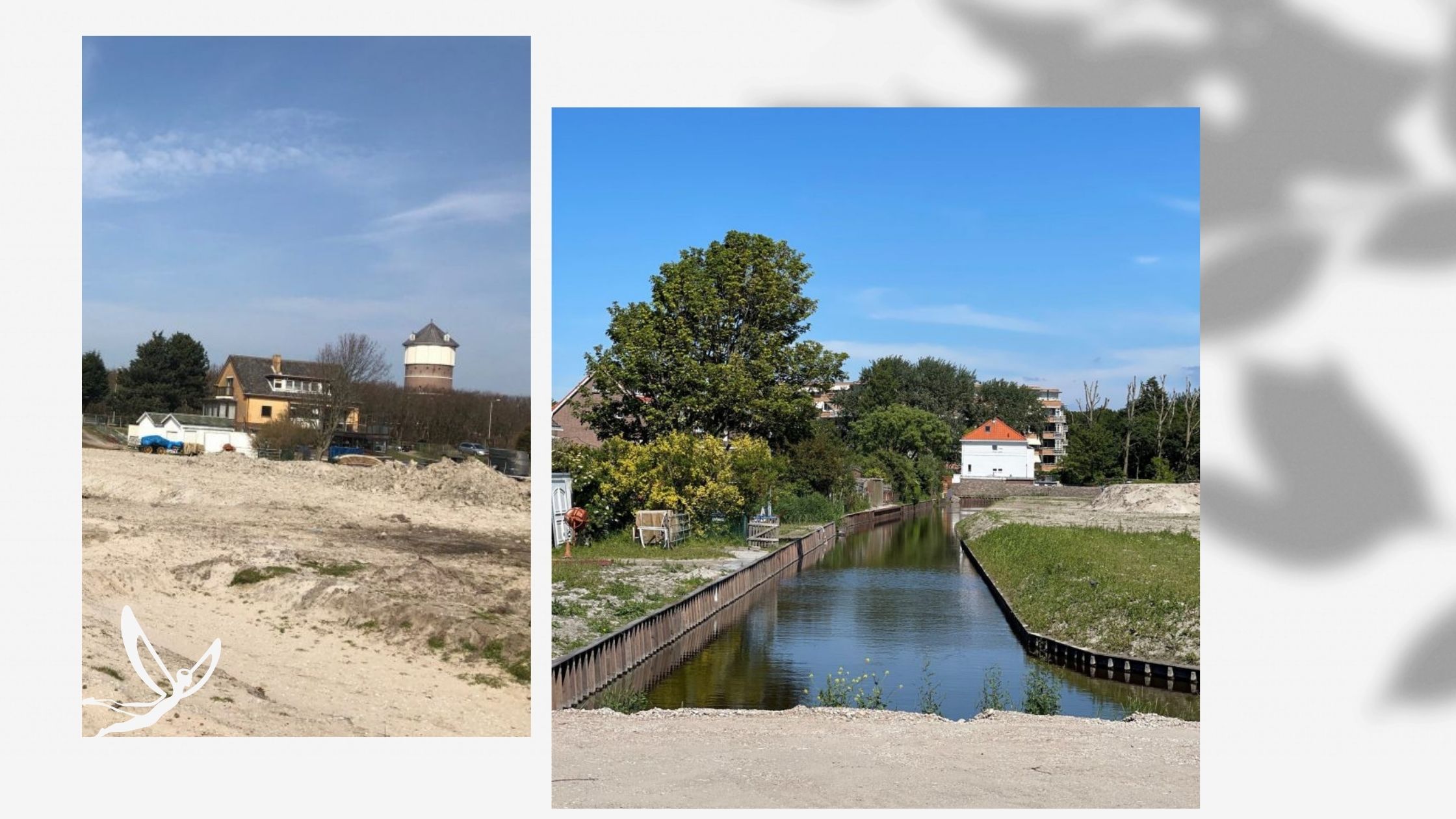 Werk in uitvoering in Achter de Duinen